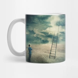 ladder to unknown Mug